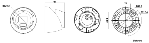 DS-2CD3386FWDV3-LS產(chǎn)品尺寸